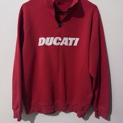 Vintage Ducati Quarter Zip
