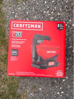 Brand New Craftsman V20 Cordless Seeder/Spreader (Tool Only)