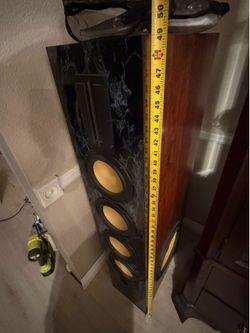 Custom speakers with high end fidelity components.