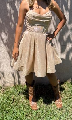 Gold Dress
