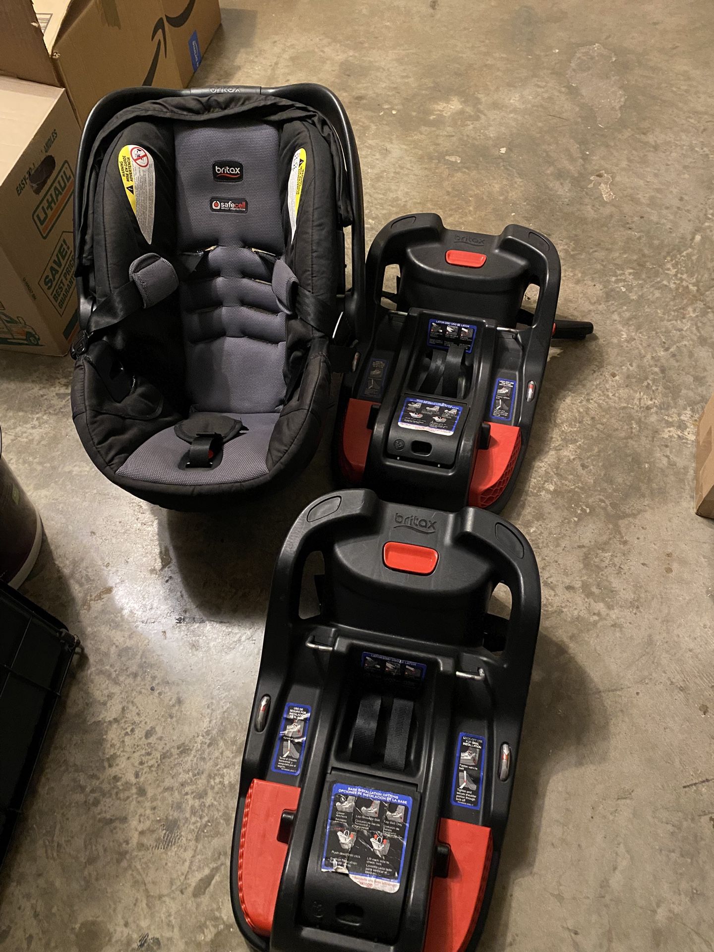 Britax Car Seat With Bases