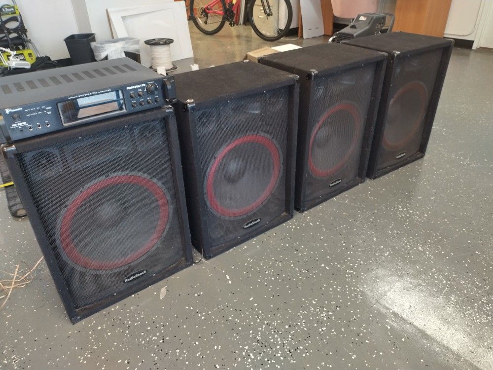 Technical Pro HB-2000 Hybrid Amplifier 