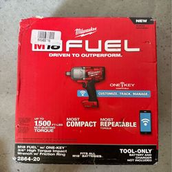 BRAND NEW Milwaukee M18 Fuel Impact Wrench TOOL ONLY