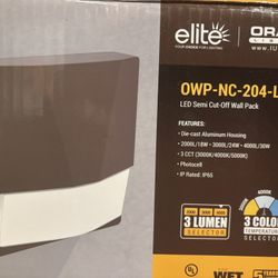 Elite Led Outside Wall Light