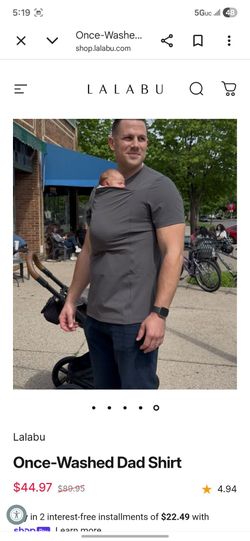 Lalabu dad shirt
