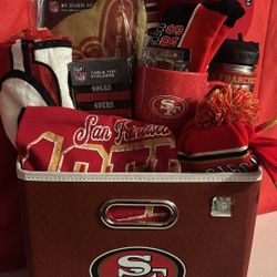 💛❤️ Exclusive Premium SF 49ers faithful Fan Basket 🏈 