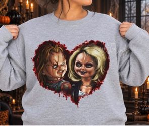 Chucky & Tiffany Shirts, Sweatshirts & Hoodies