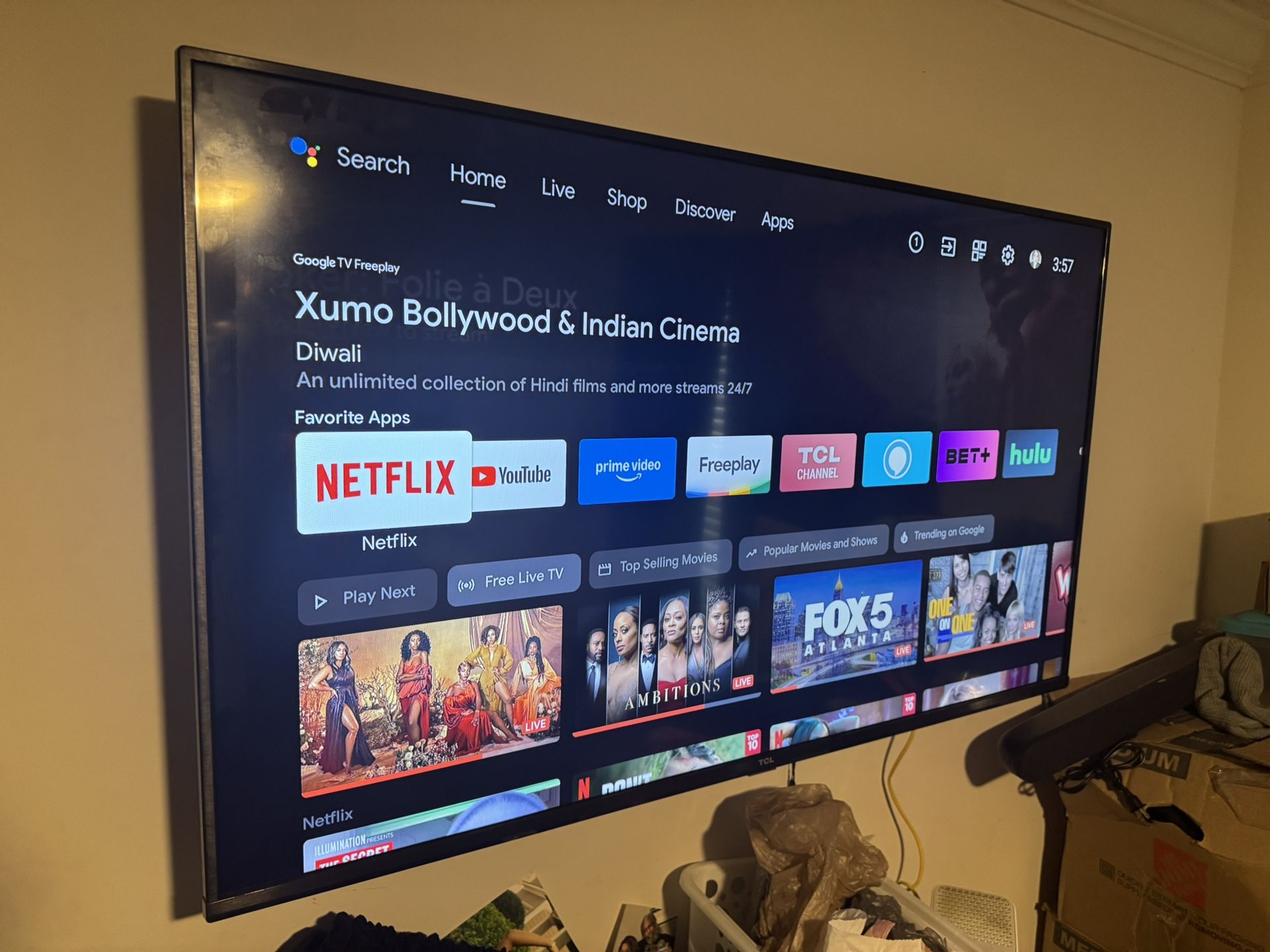 55’ TCL Smart Tv