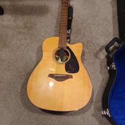 Yamaha Dreadnaught Electric Acoustic FGX800C7