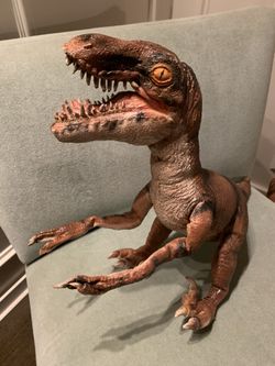 Dino- Velociraptor 14” tall x 26” long- Jurassic World