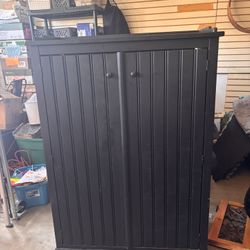 Black Storage Cabinet Armoire 
