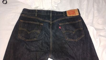 levi 501 originals, black, 42/30