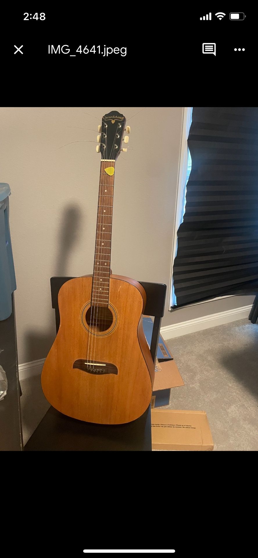 Oscar Schmidt Acoustic Guitar To Trade Near Williston 