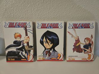 Bleach Manga 1, 2 And 3