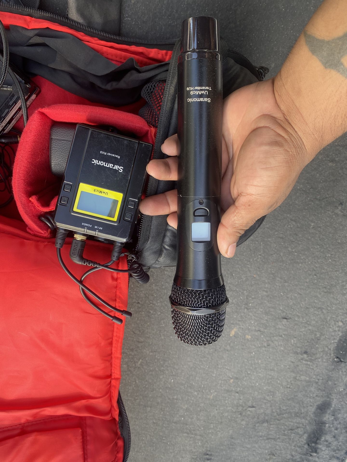 Microphone And Receiver Set