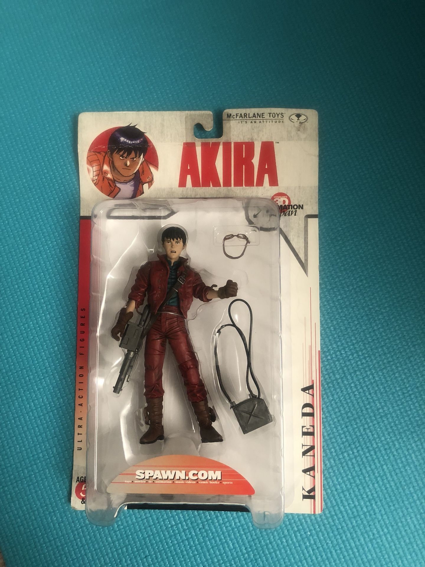 Mcfarlane Toys 3-D Animation from Japan Akira Kaneda Action Figure - Sealed