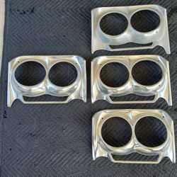 1962 Chevy Impala Head Light Bezels Original 
