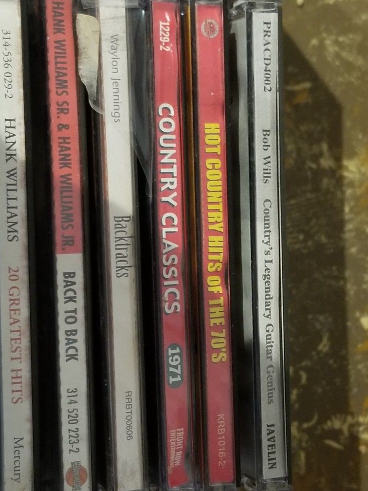 12 Country CD's. Old Country