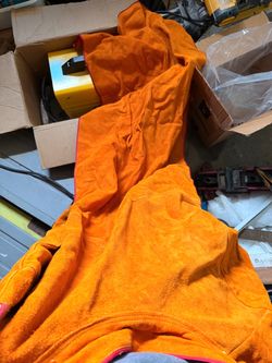 Welder cow hide cover