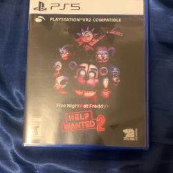 FNAF Help Wanted 2 Ps5/Ps4