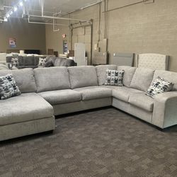 New Grey Sectional Sofa 