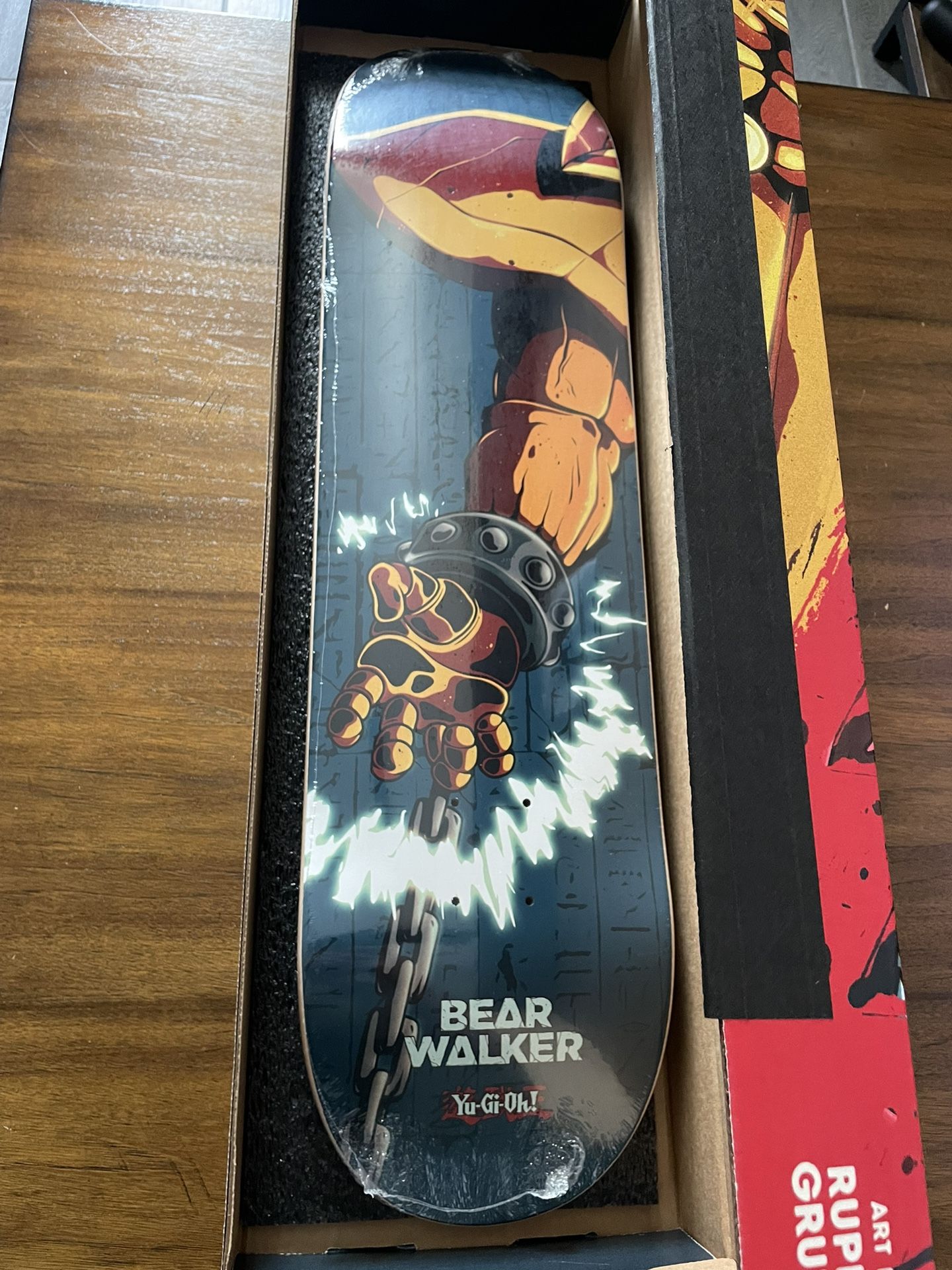 Yu Gi OH x Bear Walker Exodia Right Arm Skateboard Deck 152/500 - joarbit.com Yu Gi OH x Bear Walker Exodia Right Arm Skateboard Deck 152/500 - joarbit.com