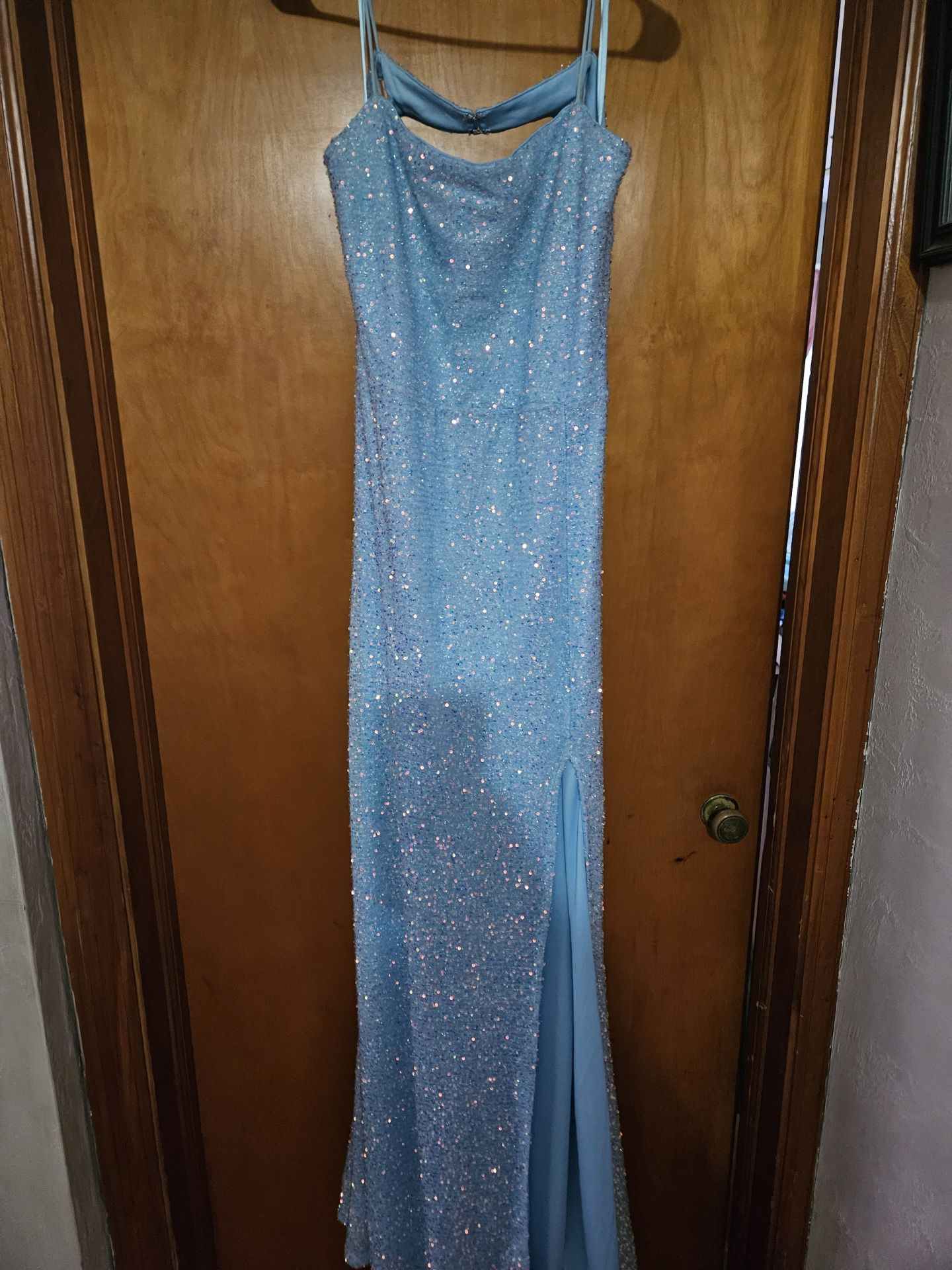Blue Prom Dress XL