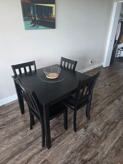 Four person kitchen table