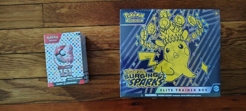 Sealed Pokemon Cards. Etb. 151