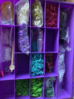 Rubber Band Jewelry Making Kit With Case And Lots Of Supplies
