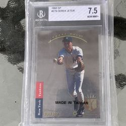 Derek Jeter 1993 SP Card 