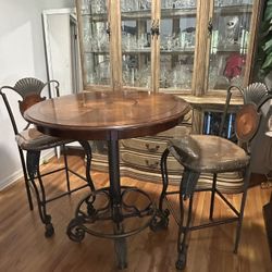 Bar Table & Chairs Set, Heavy Duty