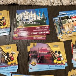 Disneyland Debut Attractions Haunted Mansion Etc. Collectible Cards