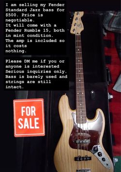 Fender Standard Jazz Bass