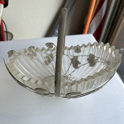 Crystal Candy Dish Or Nut Dish
