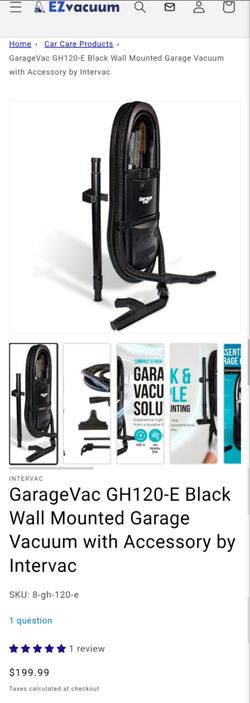 Garage or shop vacuum system