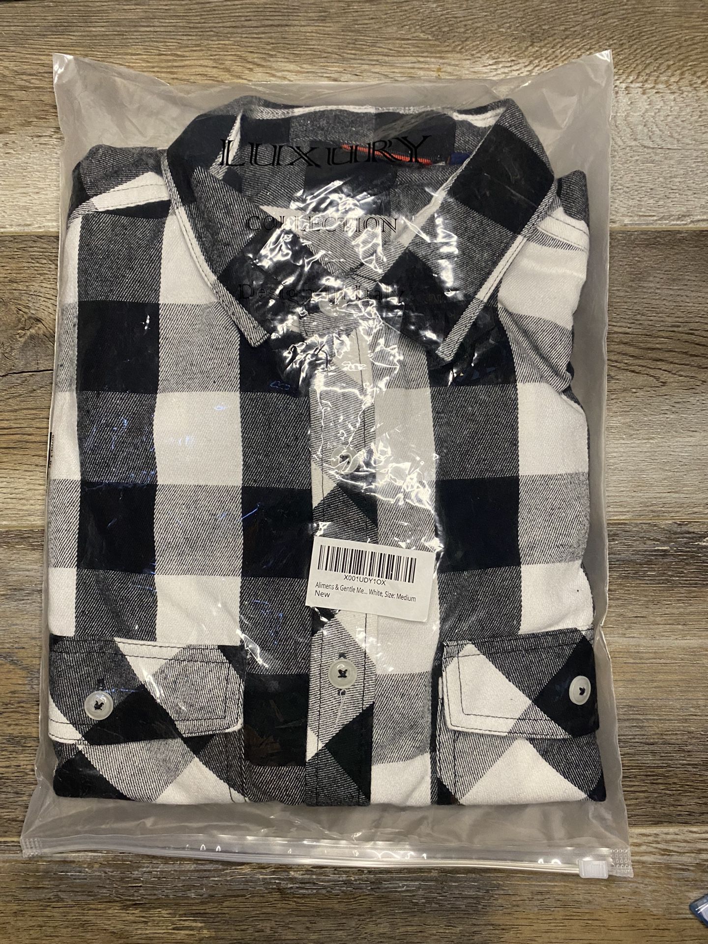 Men’s Button Down Regular Fit Long Sleeve Plaid Flannel Casual Shirts 