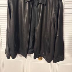 Men’s Leather Coat