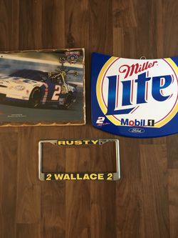 Rusty Wallace NASCAR items