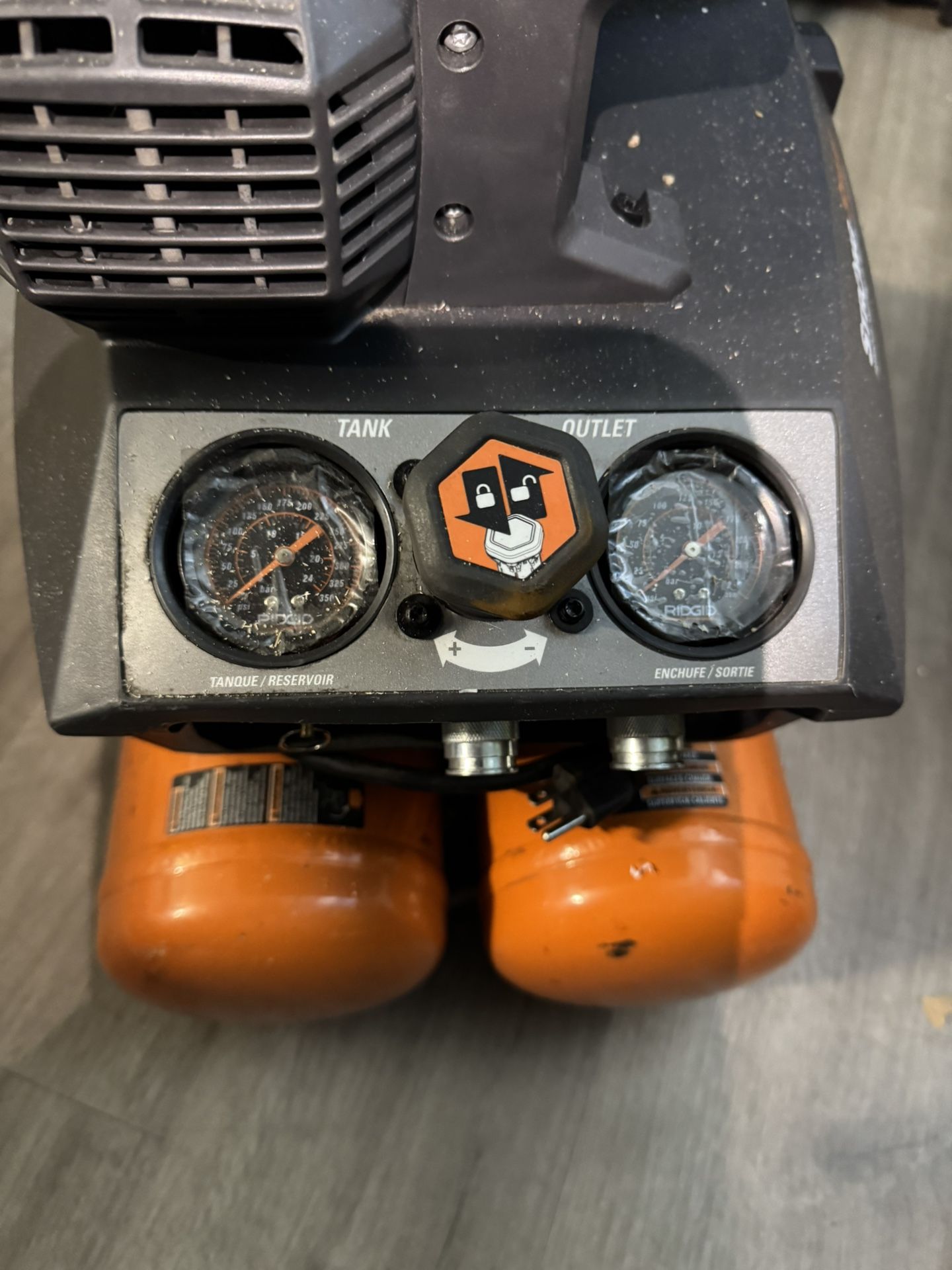RIDGID4.5 Gal.Electric Quiet Air Compressor