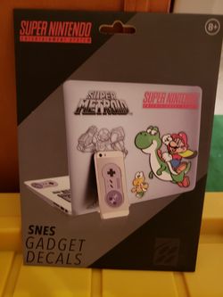 Nintendo Super Nintendo Gadget Decals