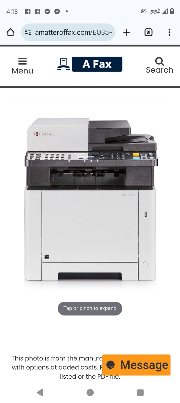 Kyocera Ecosys M5521cdw
