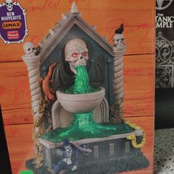 Lemax Skull Fountain