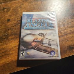 Blazing Angels Squadrons Of World War II Wii
