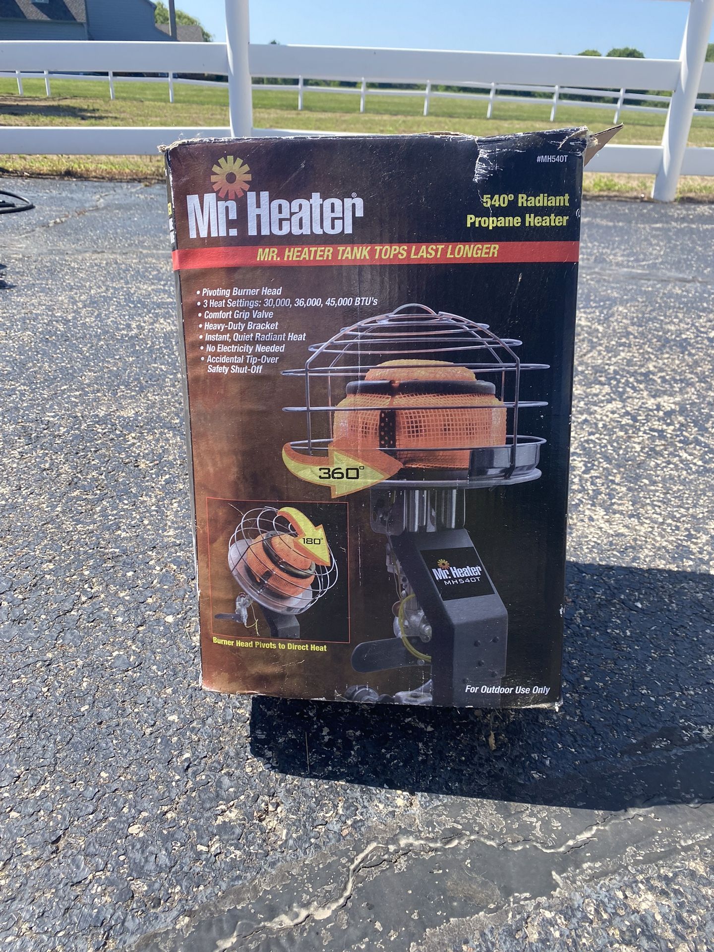 Heater Portable Propane Heater Tank Top Attachment