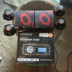 Harley Davidson stereo system complete
