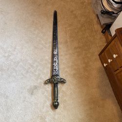 Plastic Sword Medieval Knight Kong Arthur Prop