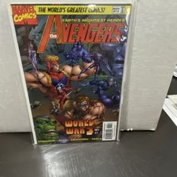 The Avengers Vol. 2 #13 - Marvel Comics 1997 World War 3 Part 2 of 4 NM-