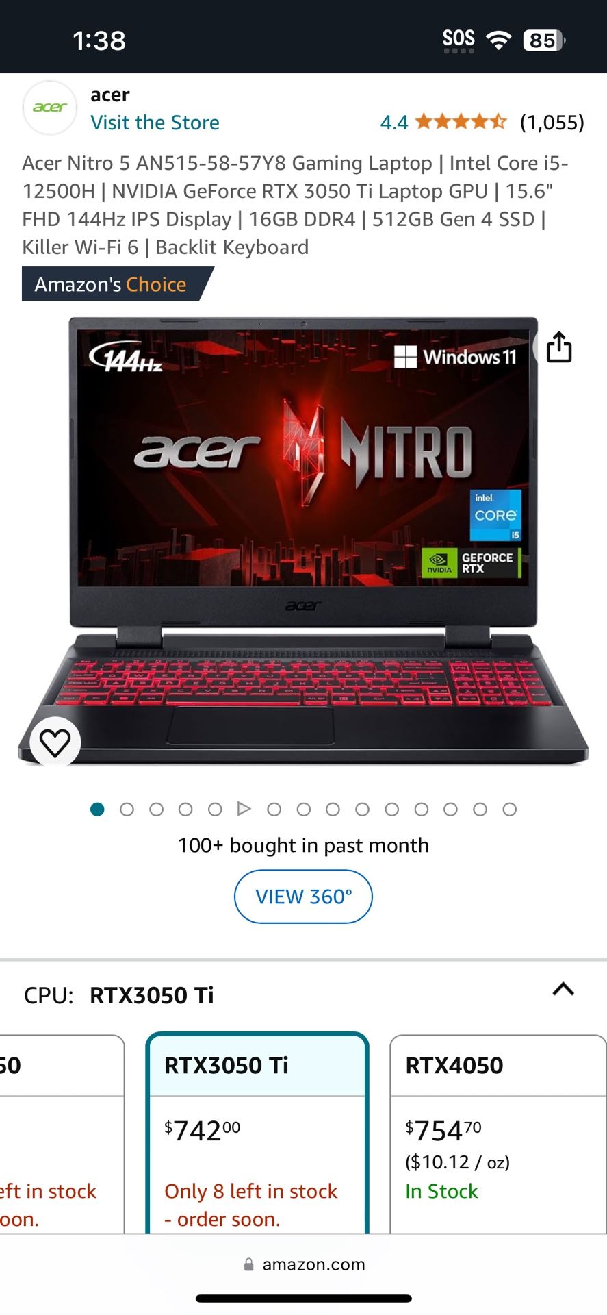 Acer Nitro 5 Gaming Laptop