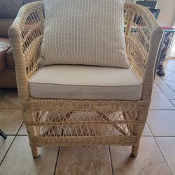 Wicker arm Chair 